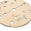 6 pollici abrasivi disco oro dischi di carteggiatura